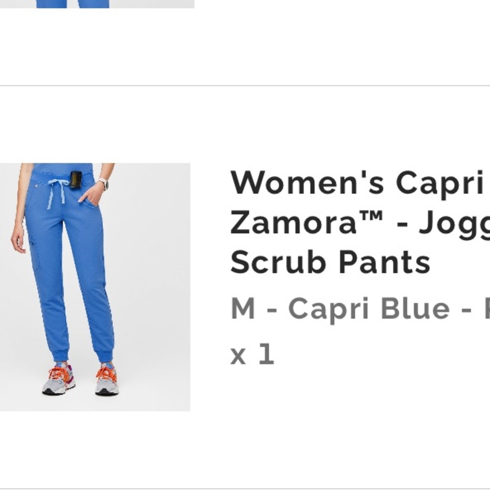 FIGS scrub jogger pants